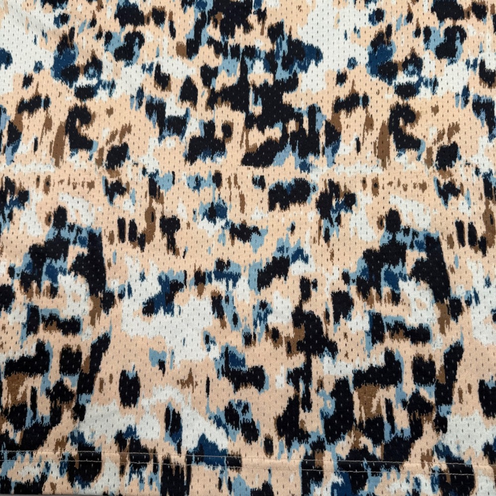 Zara x Rhuigi Mesh Jersey Mens XL Multicolor Animal Print Streetwear Shirt - Picture 6 of 9